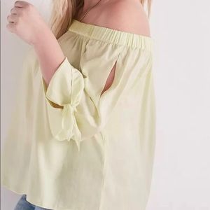 Luckybrand off the shoulder top